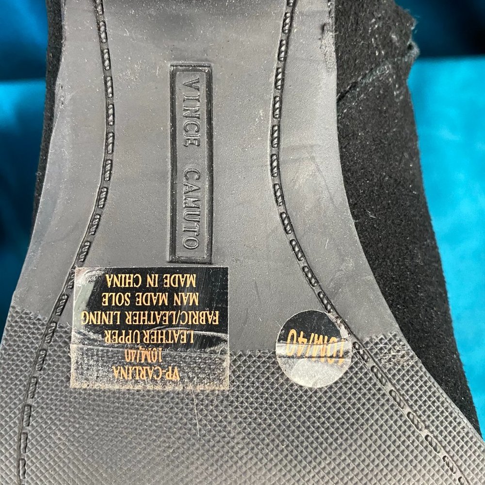 Vince Camuto Carlina Tasseled Bootie Black - Picture 10 of 11